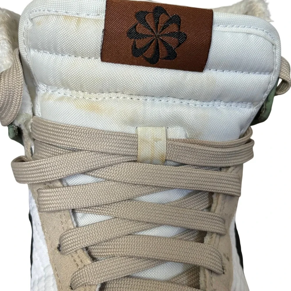 Nike Dunk High LX Next Nature Summit Women's Sz 7.5 White Black Green DN9909-100